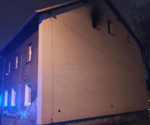 Pożar w Katowicach na ul. Studziennej [ZDJĘCIA]