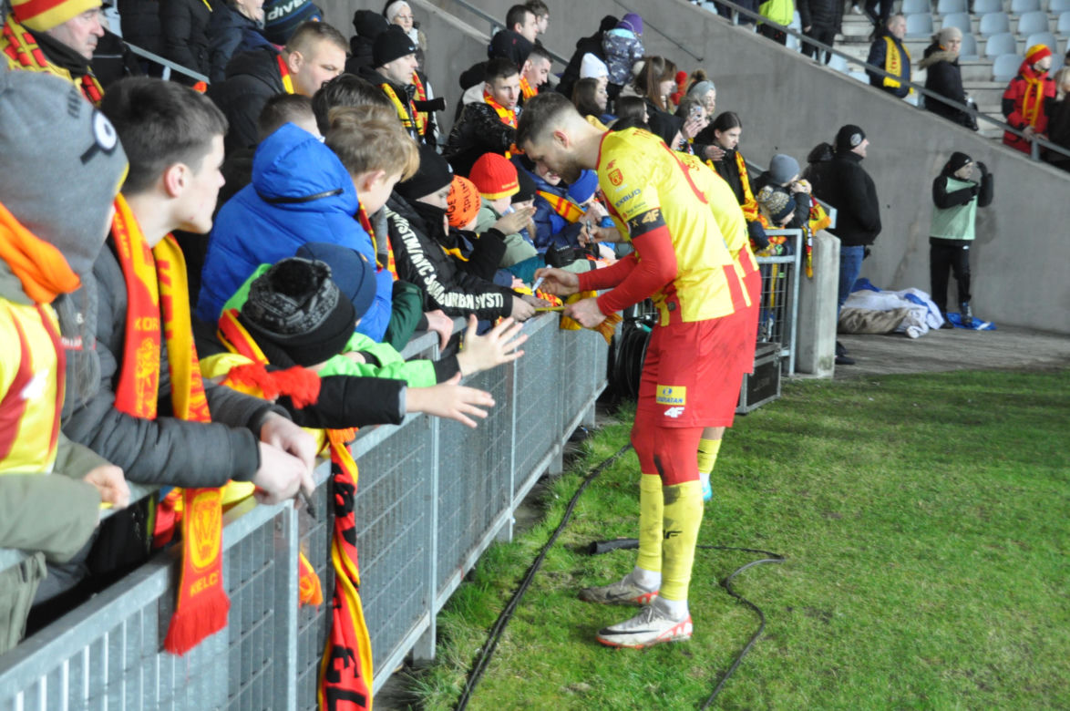 Korona Kielce - ŁKS Łódź w PKO BP Ekstraklasie. Zdjęcia z meczu