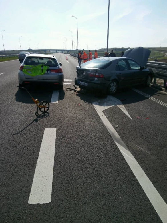 Wypadek na A4 na Podkarpaciu