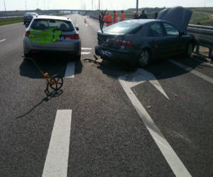 Wypadek na A4 na Podkarpaciu