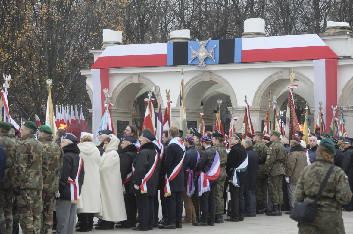 Uroczystości na Grobie Nieznanego Żołnierza