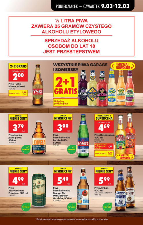 Biedronka - gazetka promocyjna 9.03.2026