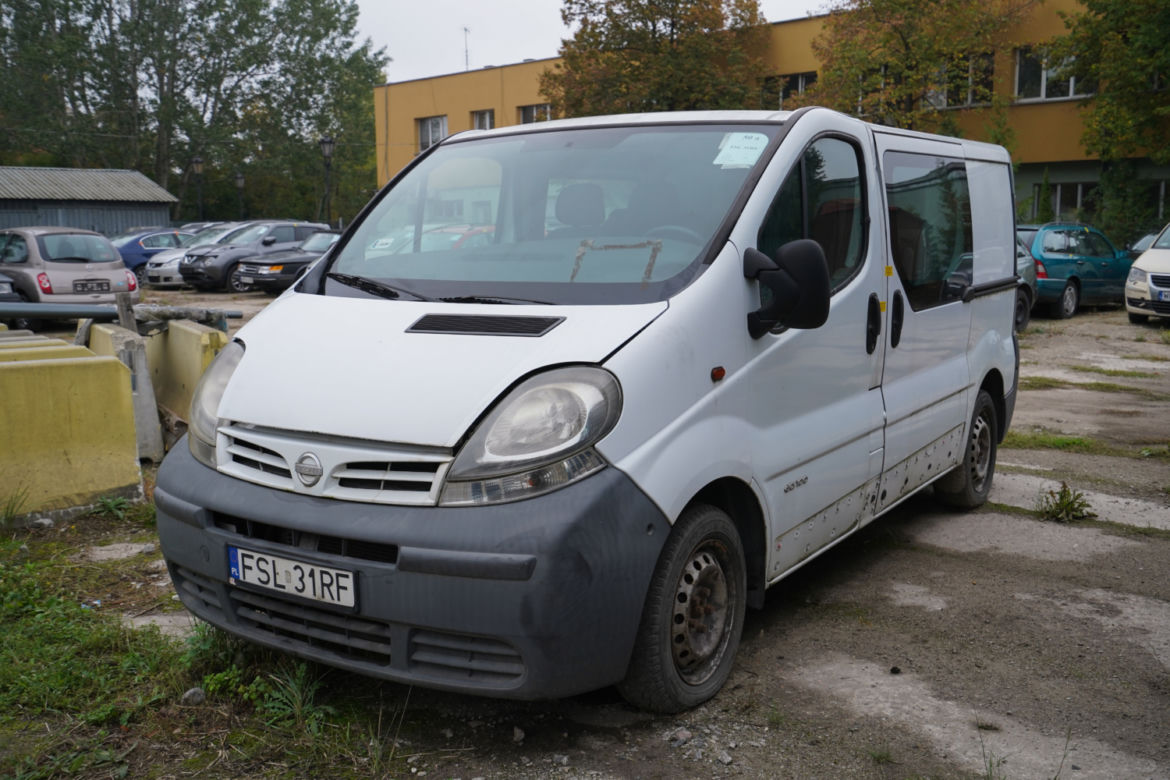 Nissan Primaster. Cena wywoławcza - 12 200 zł