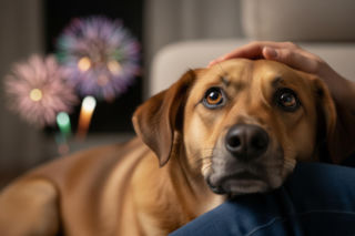 Sylwester a zwierzęta. Czego nie wiesz o psich lękach przed fajerwerkami?
