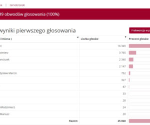 Wybory prezydenckie 2020: Jak głosowali mieszkańcy Podkarpacia