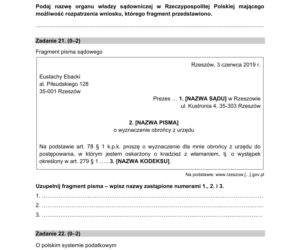 Matura 2021: WOS. Pytania, arkusze CKE, zadania [Matura 11.05.2021]
