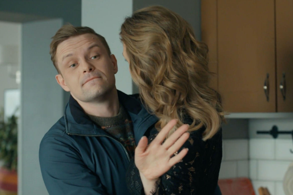 Barwy szczęścia, odcinek 3423: Hubert (Marek Molak), Asia (Anna Gzyra)