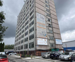 Budynek przy Teatralnej 9 w Sosnowcu - widok przed remontem