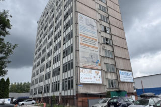 Budynek przy Teatralnej 9 w Sosnowcu - widok przed remontem