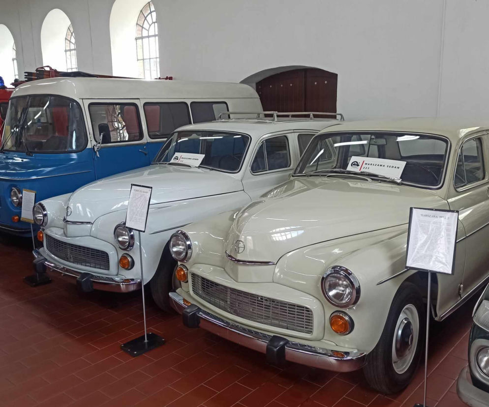 Takie motoryzacyjne perełki możemy podziwiać w Chlewiskach