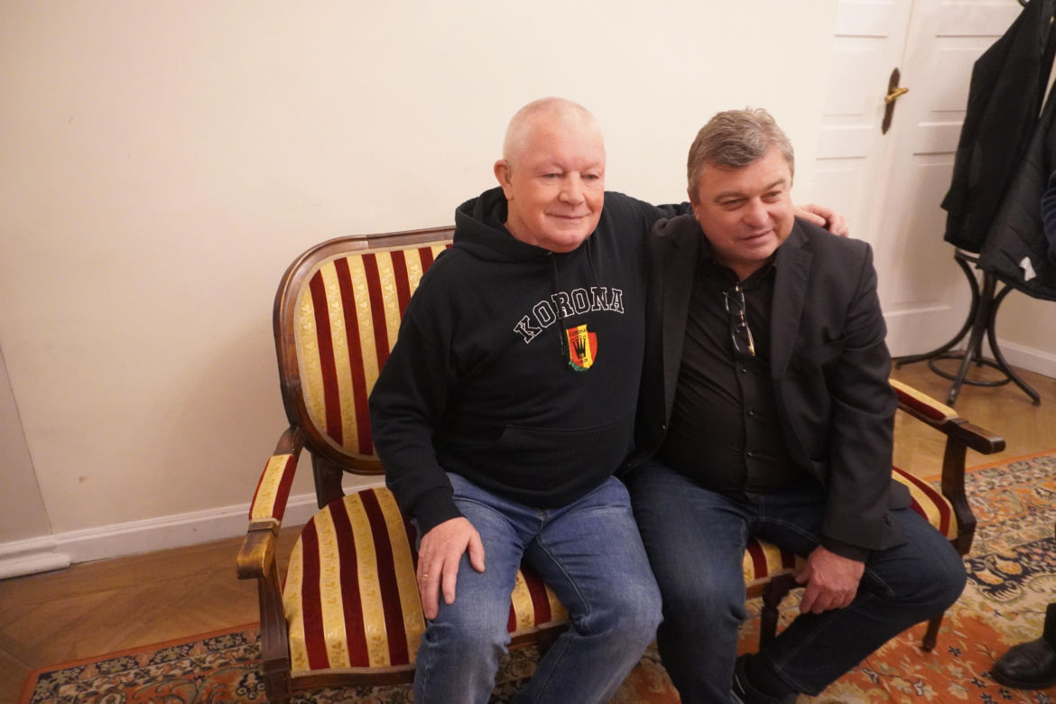 Roman Kosecki w Kielcach