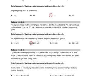 Egzamin ósmoklasisty 2022: Matematyka. ARKUSZ CKE i ODPOWIEDZI [25.05.2022]