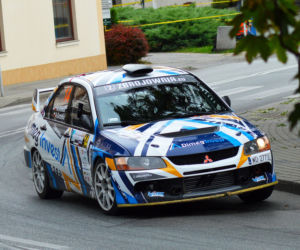 28. Rajd Rzeszowski - odcinek specjalny w Rzeszowie