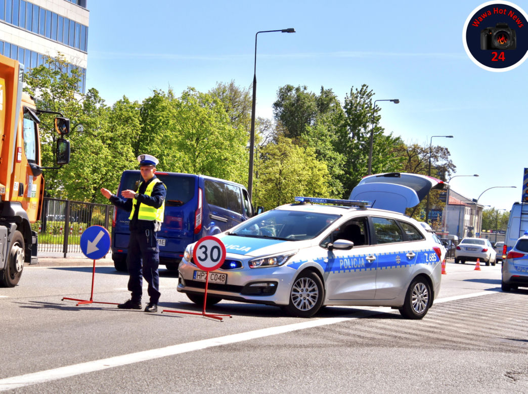 Motocyklista zderzył się z autobusem miejskim na Łopuszańskiej