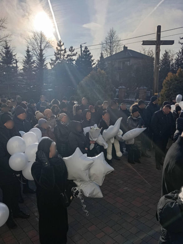 Pogrzeb Ireny Rupińskiej i jej wnuczka