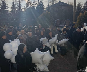 Pogrzeb Ireny Rupińskiej i jej wnuczka