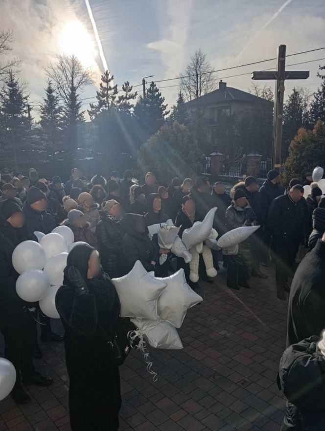 Pogrzeb Ireny Rupińskiej i jej wnuczka