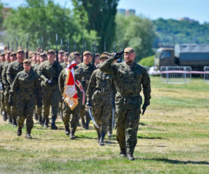 Pierwsze święto Centrum Szkolenia Wojsk Obrony Terytorialnej