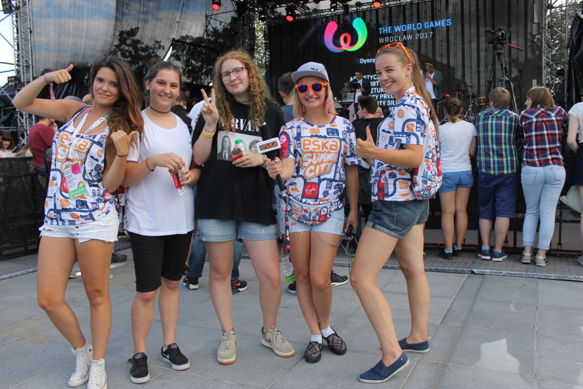 ESKA Summer City na koncercie One Year to Go The World Games