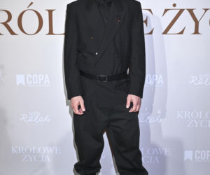 Herbuś w garniaku, Paschalska w lateksie, ale to Fabijański skradł show… pieskiem!