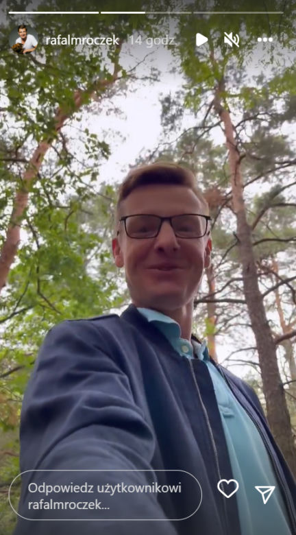 M jak miłość. Zamiana Pawła (Rafał Mroczek) w Piotrka (Marcin Mroczek)
