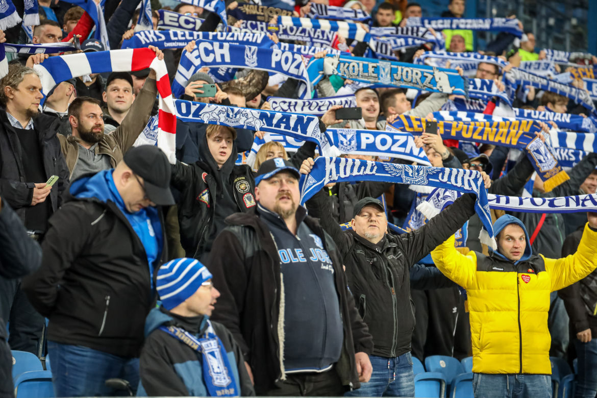 Lech - Fiorentina w obiektywie. Kibice bawili się świetnie