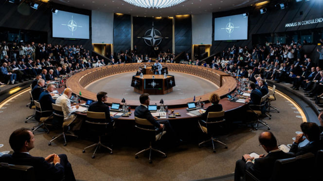 wicepremier - minister obrony narodowej Władysław Kosiniak-Kamysz wziął udział w spotkaniu ministrów obrony NATO w Brukseli