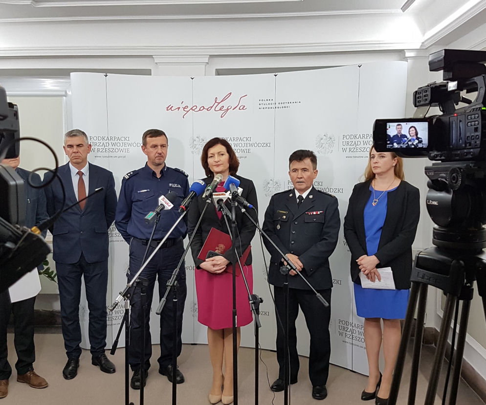 Zima Podkarpacia nie zaskoczy! Służby są gotowe (konferencja prasowa)