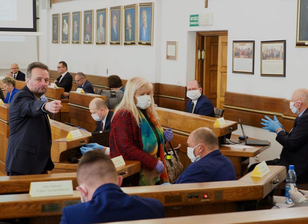 Lublin. Sesja Rady Miasta