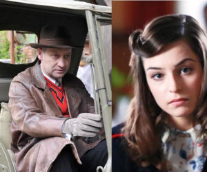 Czas honoru 6 sezon. Woźniak (Mariusz Kiljan), Lena (Agnieszka Więdłocha)