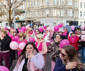 Marsz Różowej Wstążki w Szczecinie