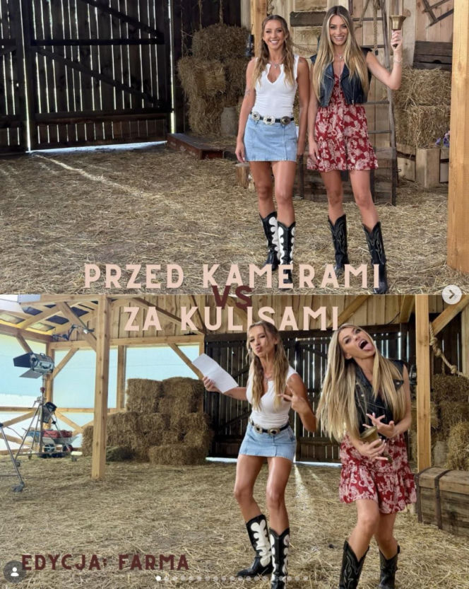 Marcelina Zawadzka na planie Farmy sezon 6