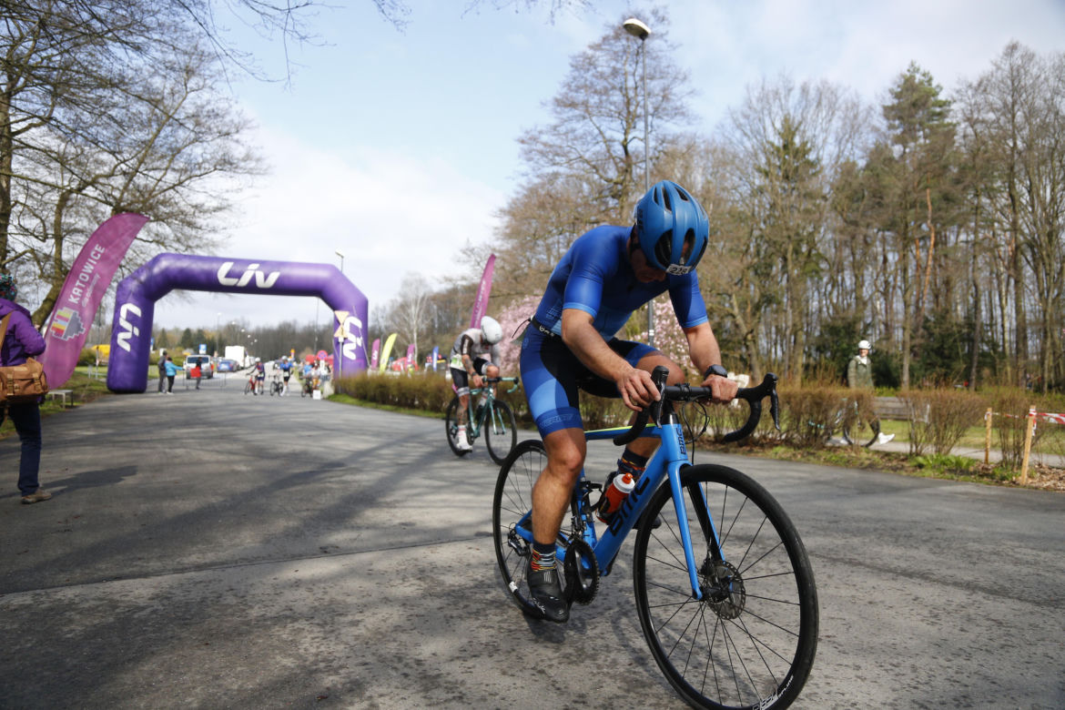 Silesiaman Duathlon Katowice w Dolinie Trzech Stawów. Na starcie stanęło 250 osób