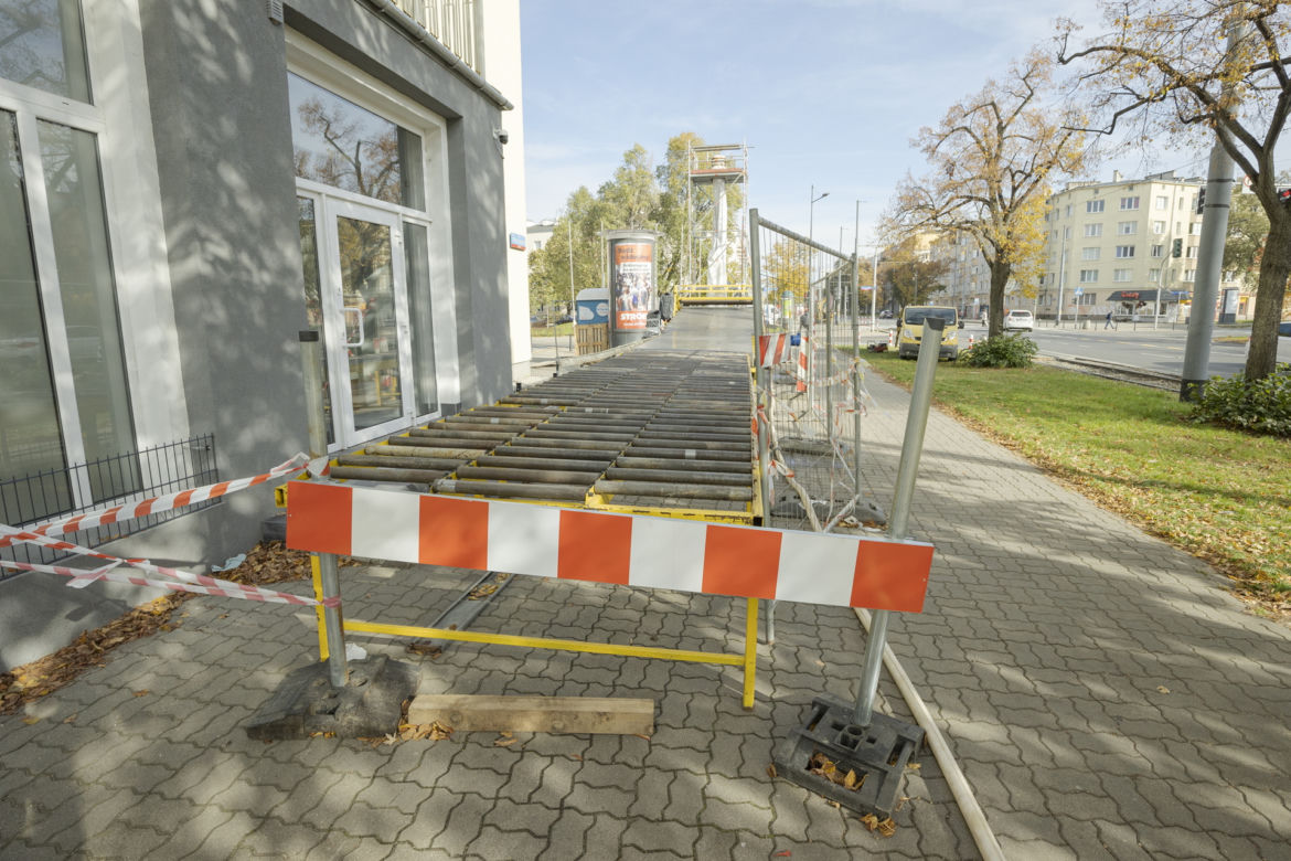 Kierowcy głupieją na Grenadierów przez remont wodociągowców
