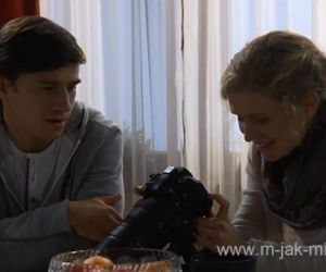 M jak miłość. Natalka (Marcjanna Lelek), Franek (Piotr Nerlewski)