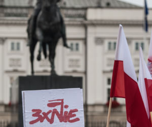 Wojna o sądy. Protesty w Polsce