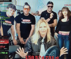 Małgorzata Kożuchowska u Łatwoganga