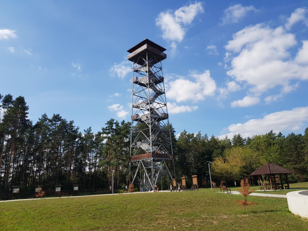 Wieża widokowa w Uhowie. To najwyższa wieża na Podlasiu [ZDJĘCIA]