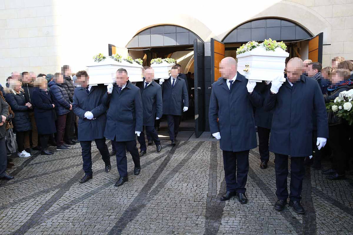 Pogrzeb ofiar tragedii w Bukowinie Tatrzańskiej