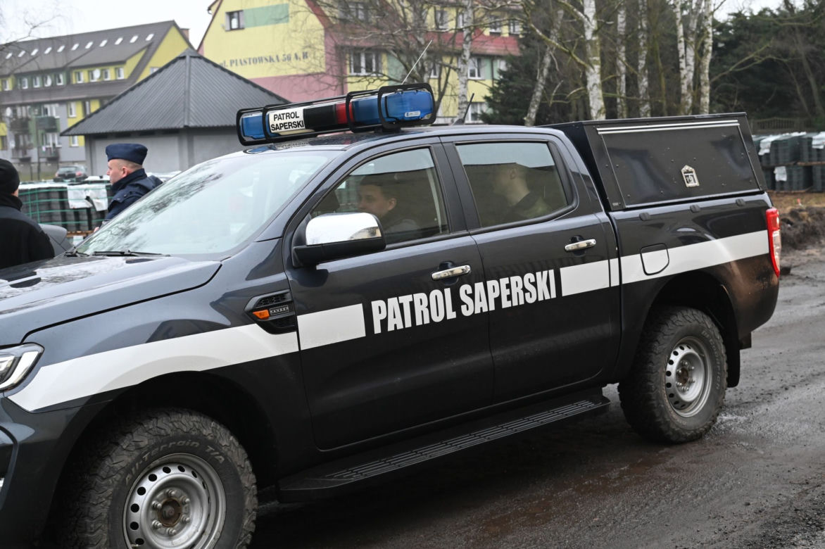 Ewakuacja w Kliniskach Wielkich