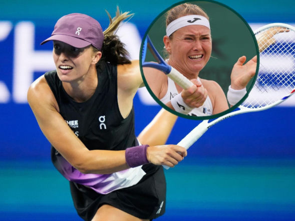 Iga Świątek - Marie Bouzkova RELACJA NA ŻYWO z US Open [WYNIK]