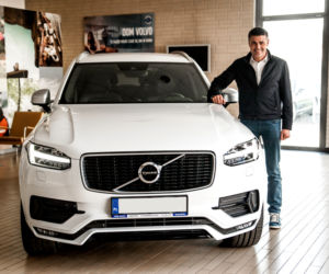 Krzysztof Hołowczyc jeździ Volvo XC90
