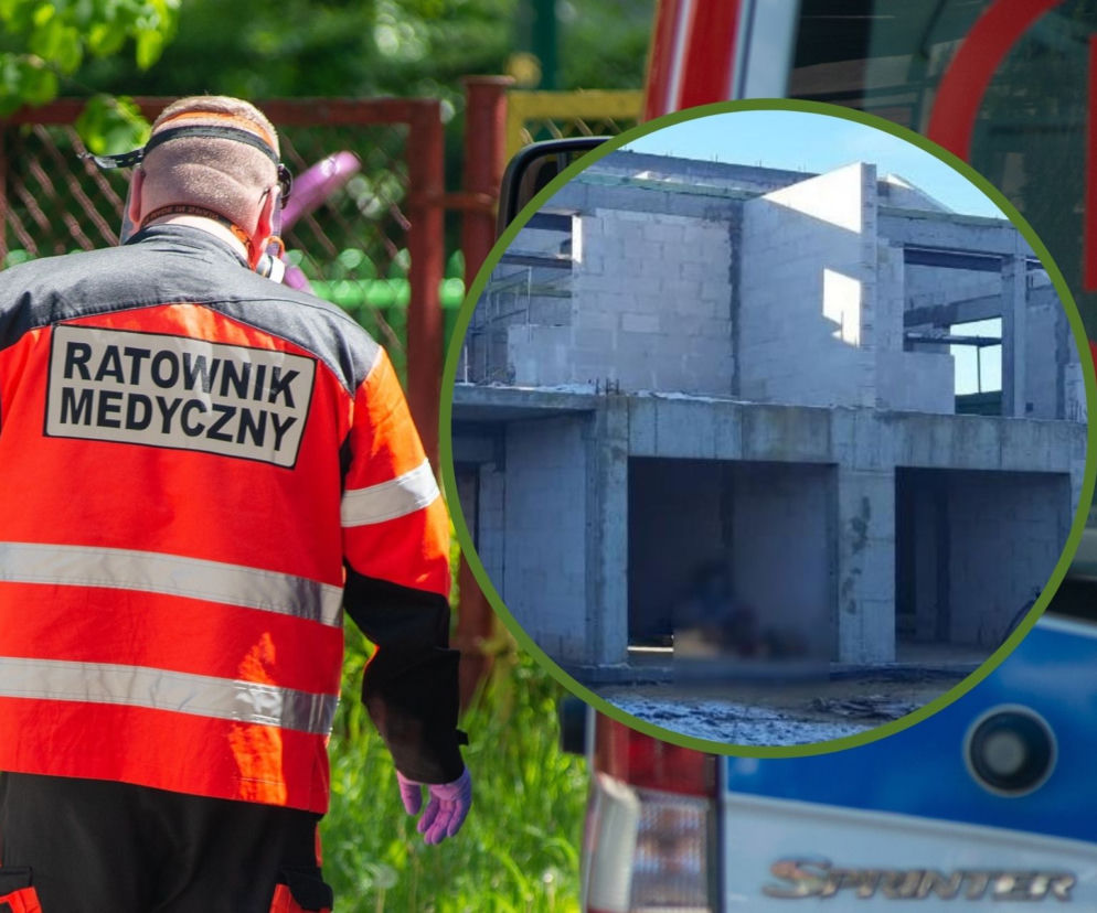 DRAMAT pod Lublinem. 28-latek ZGINĄŁ na budowie. CZARNA SERIA tragicznych wypadków