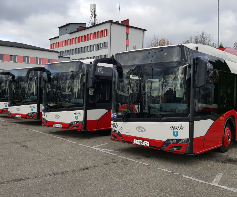 Prezentacja autobusów na gaz