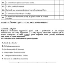 Matura 2012 hiszpański podstawowy 