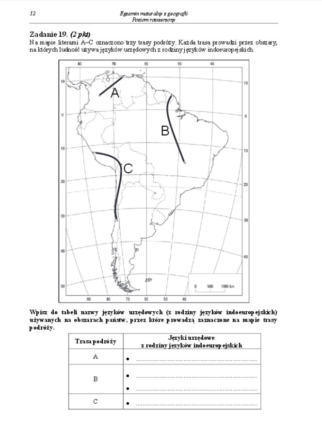 Arkusz geografia rozszerzony matura 2014