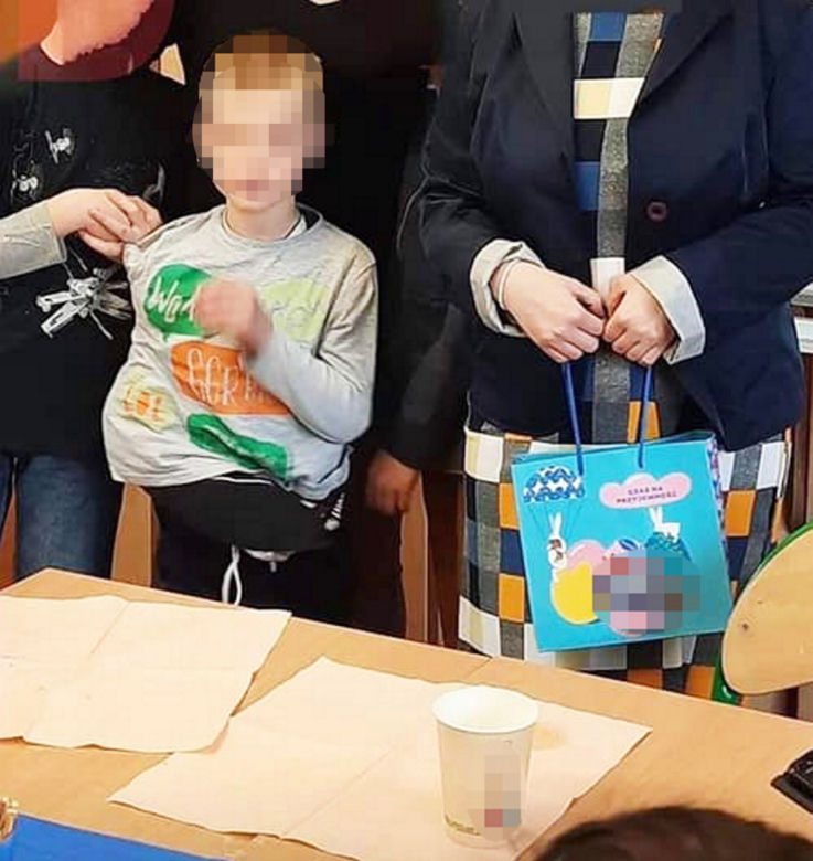W takim stanie Kamilek z Częstochowy chodził do szkoły