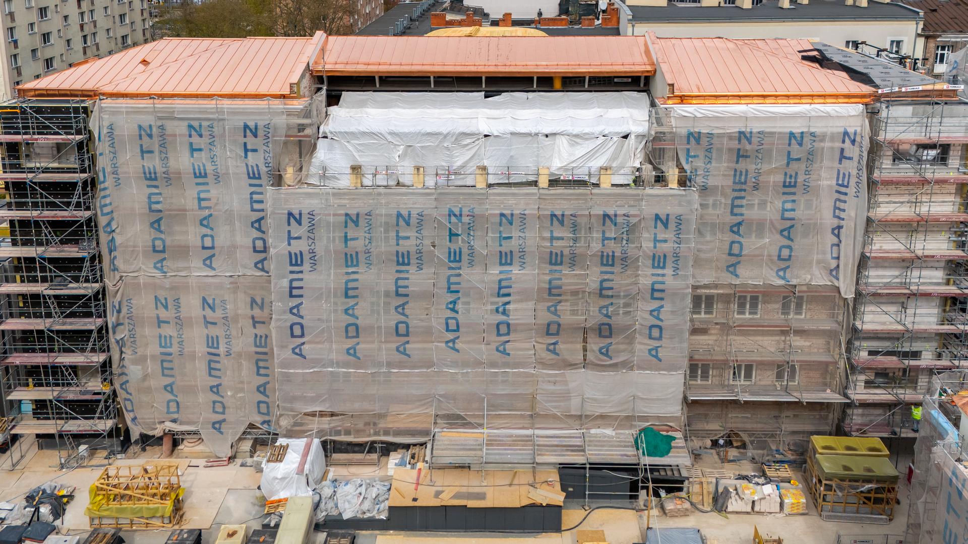 Budowa Muzeum Getta Warszawskiego - kwiecień 2026