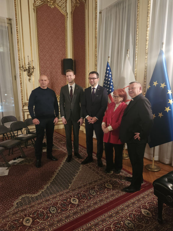 Przyjęcie gwiazdkowe w Konsulacie Generalnym RP w Nowym Jorku 2025
