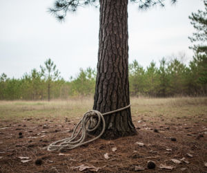 Owczarek przywiązany do drzewa. Czy oprawca poniesie karę?